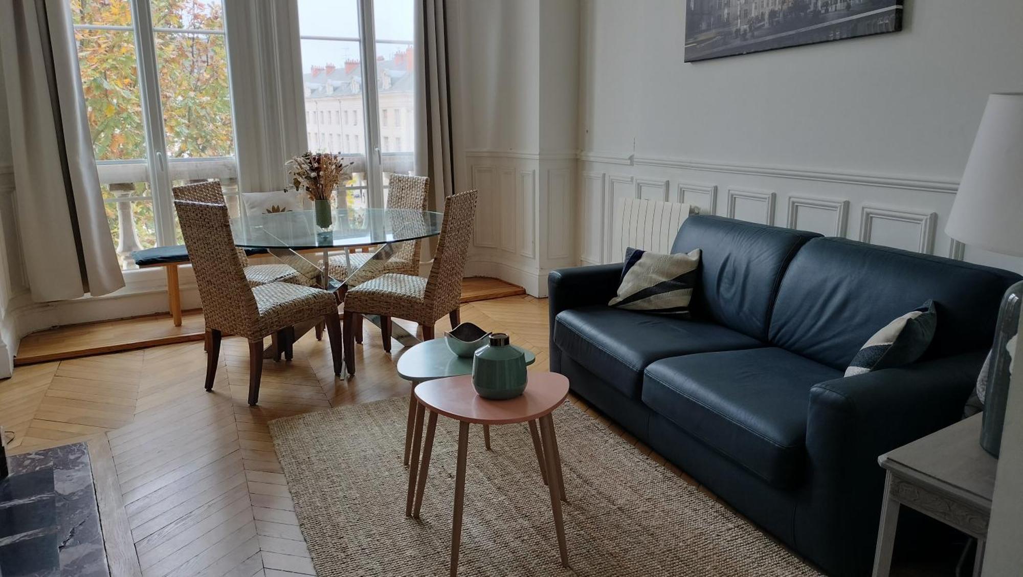 Appartement Avec Belle Vue Sur La Place Du Martroi Orléans Exterior foto